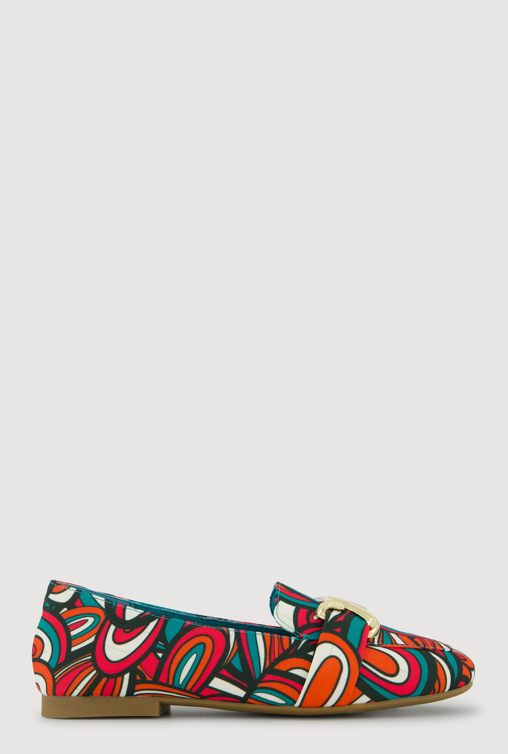 Two Tone Metallic Pendant Detail Flats