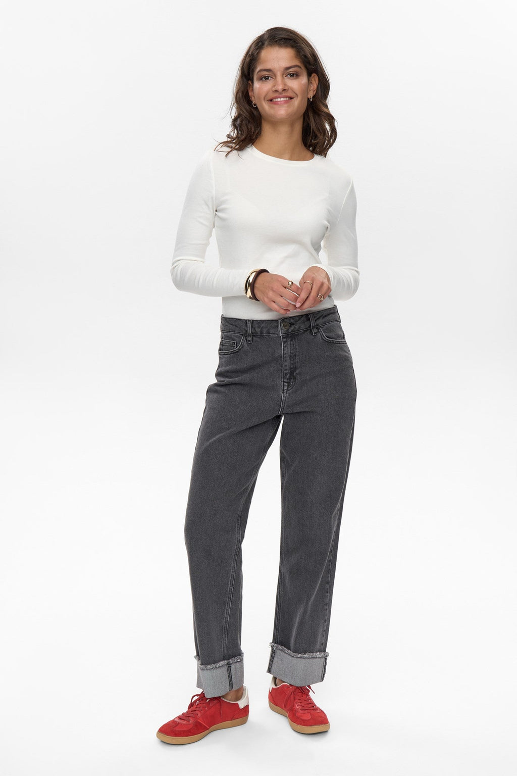 NUTORONTO JEANS - DARK GREY - Dark Grey Denim