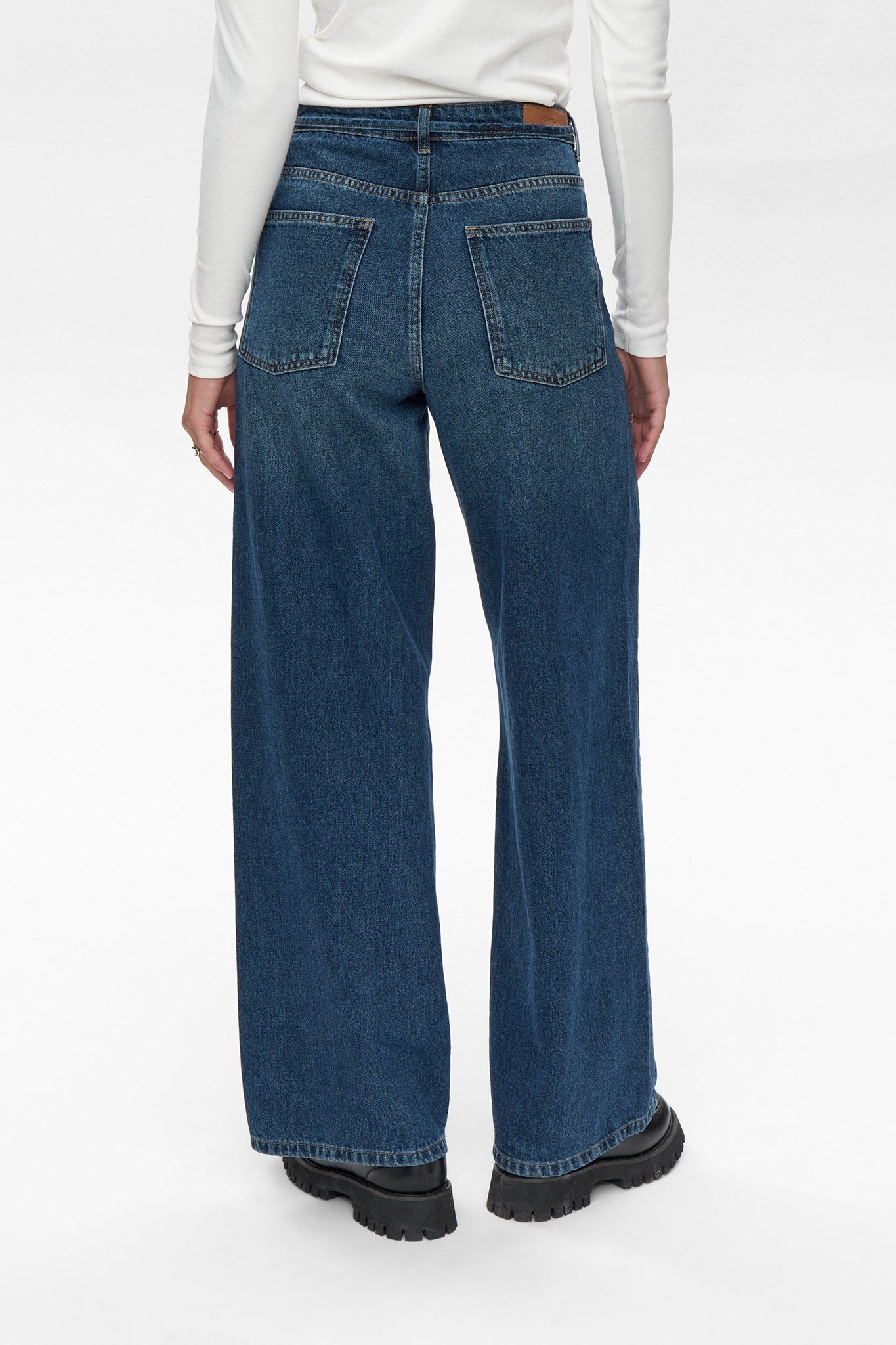 NUBROOKLYN JEANS - DARK BLUE - Dark Blue Denim