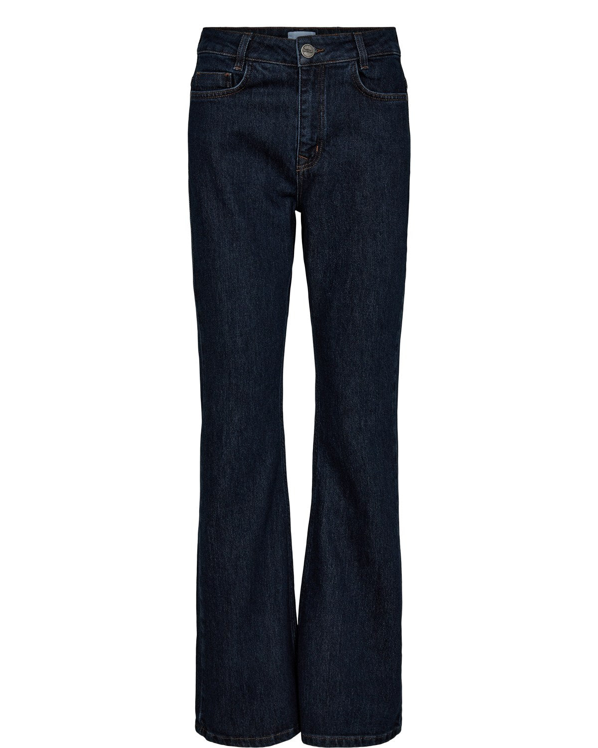 NULONDON JEANS LONG - Dark Blue Denim