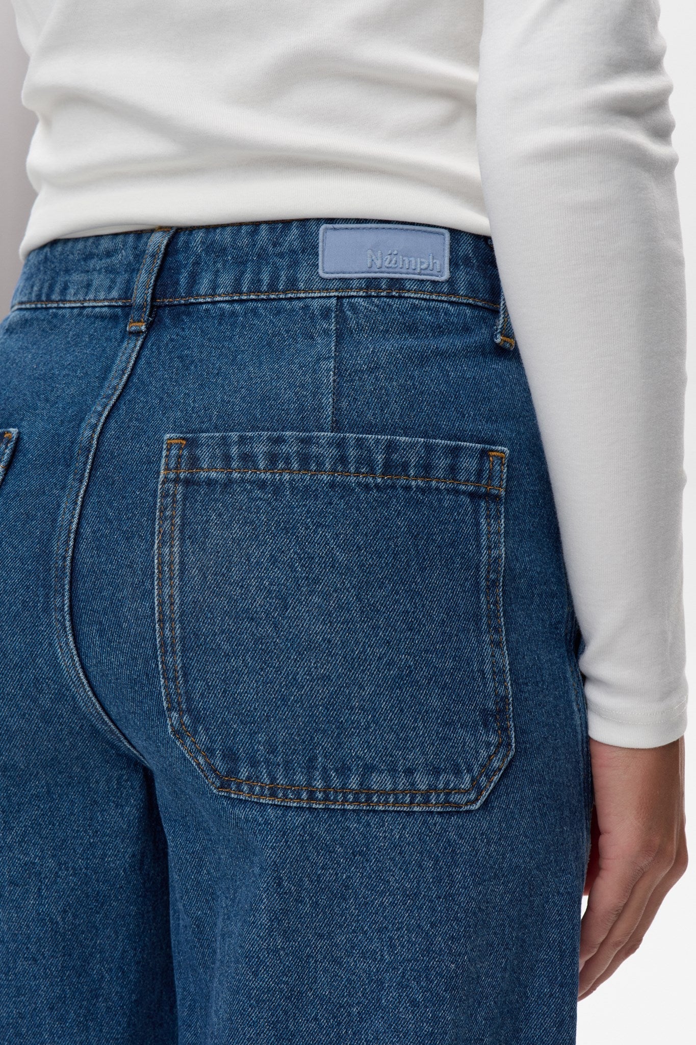 NUCUBA GIGI JEANS - Classic Blue Denim