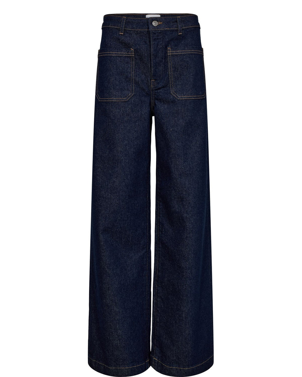 NUMILTON HR WIDE JEANS S3012 - Dark Blue Denim