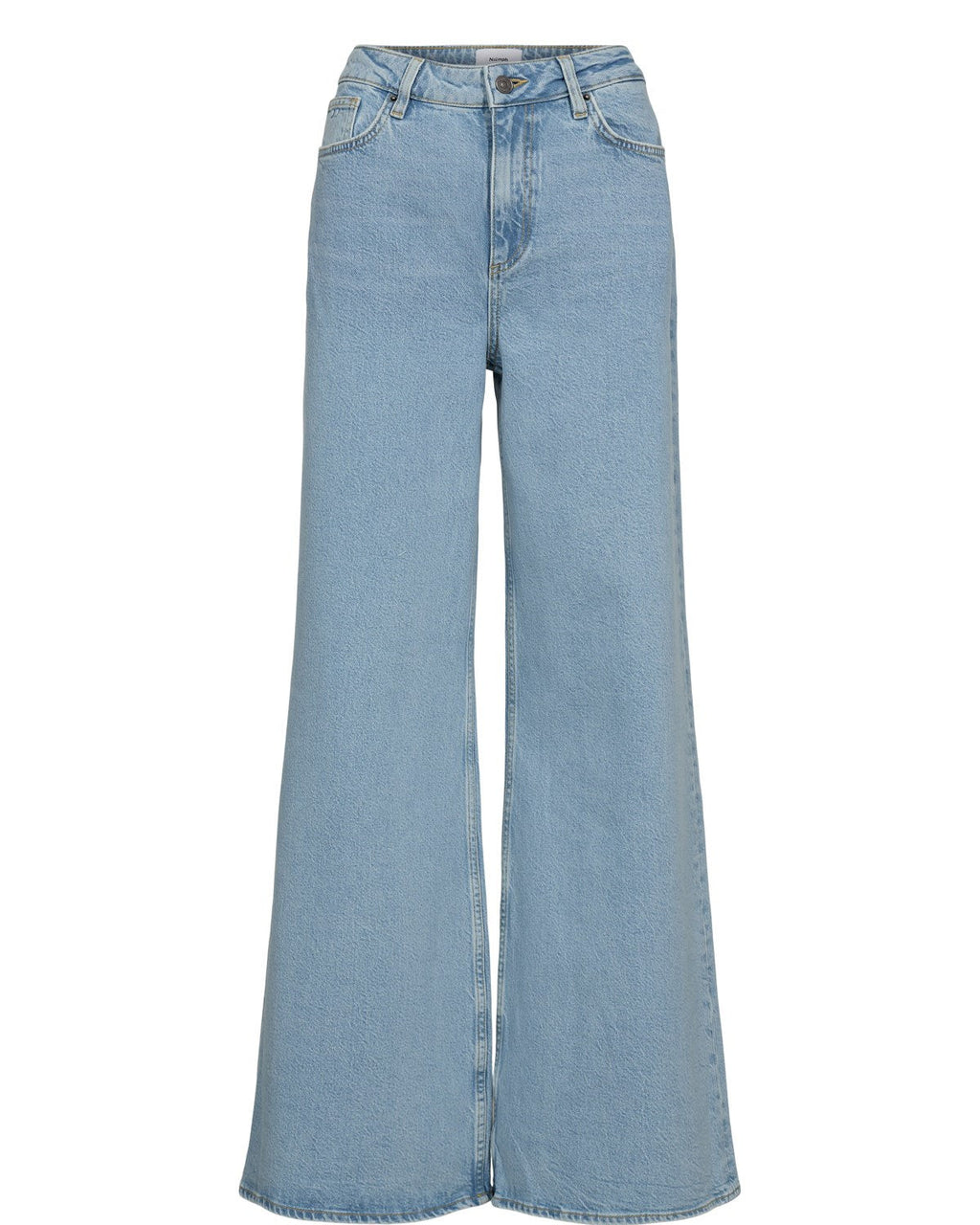 NUPISA HR WIDE JEANS - S3010 - Light Blue Denim